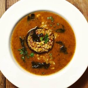 vegán magyaros algaleves