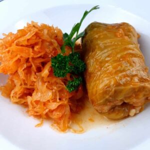 vegán töltött káposzta