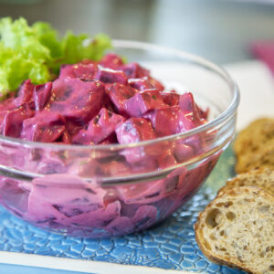 vegán majonézes céklasaláta